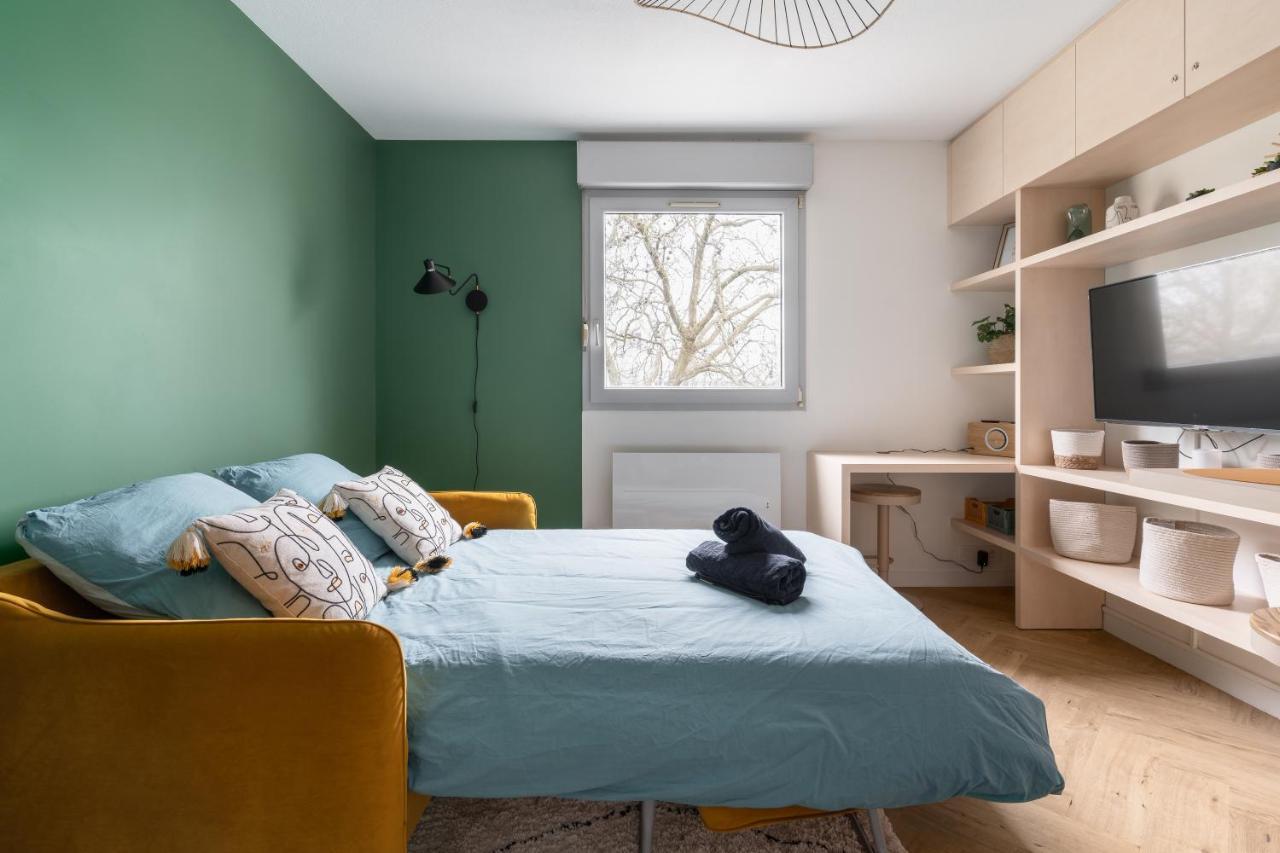 נאנט Studio Refait A Neuf Avec Parking En Bord De Loire מראה חיצוני תמונה